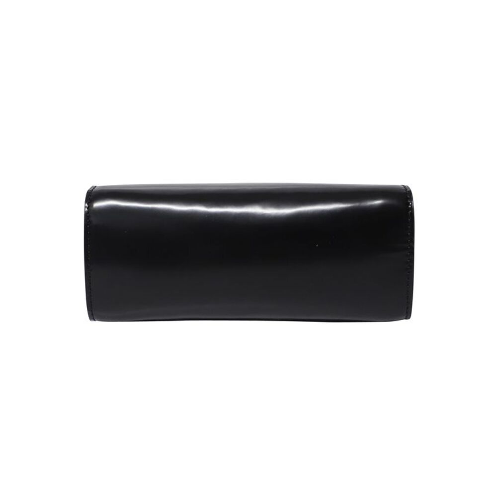 BY FAR Black Gloss Patent Mini Top-Handle Bag - Picture 4 of 8